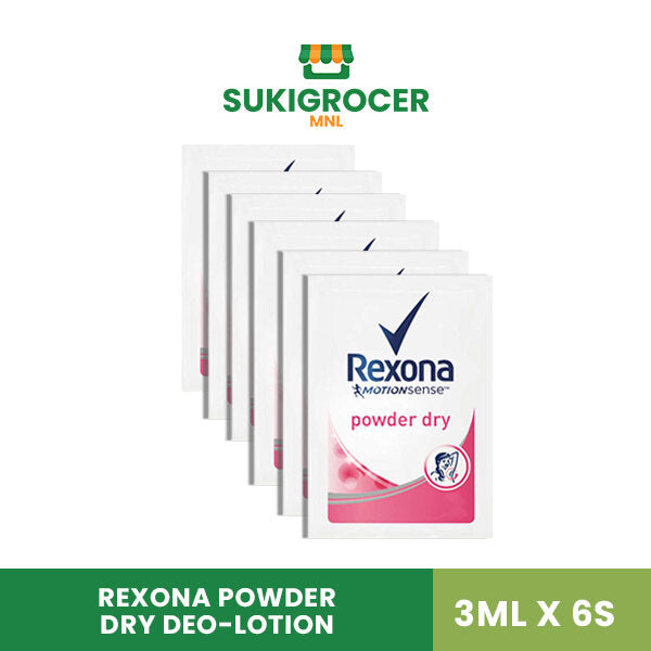 Rexona Powder Dry Deo-lotion 3ML x 6s