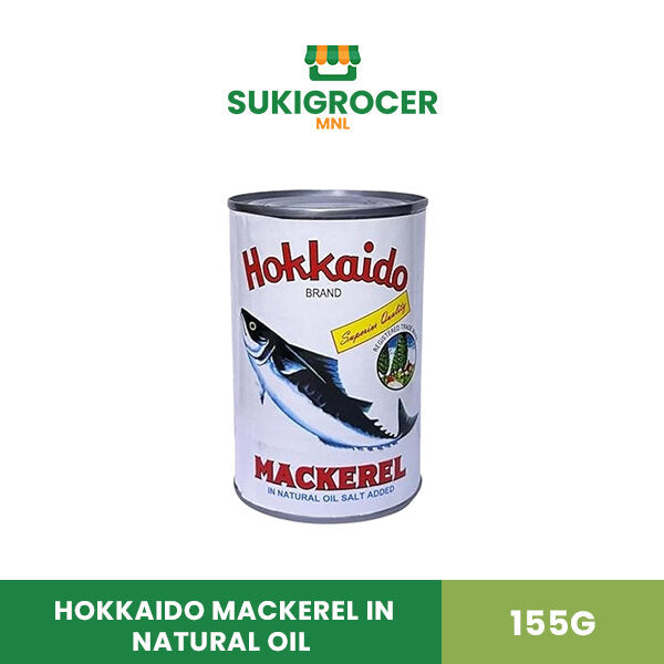 Hokkaido Mackerel in Natural Oil 155G