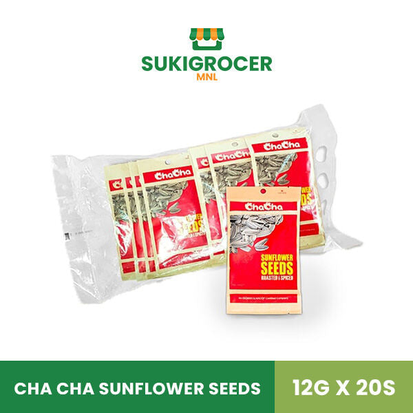 Cha Cha Sunflower Seeds 12G x 20s