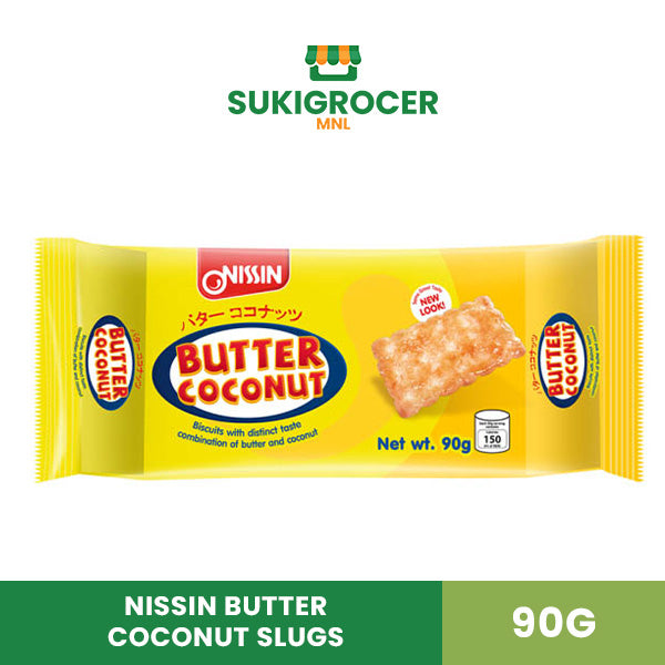 Nissin Butter Coconut Slugs 90G