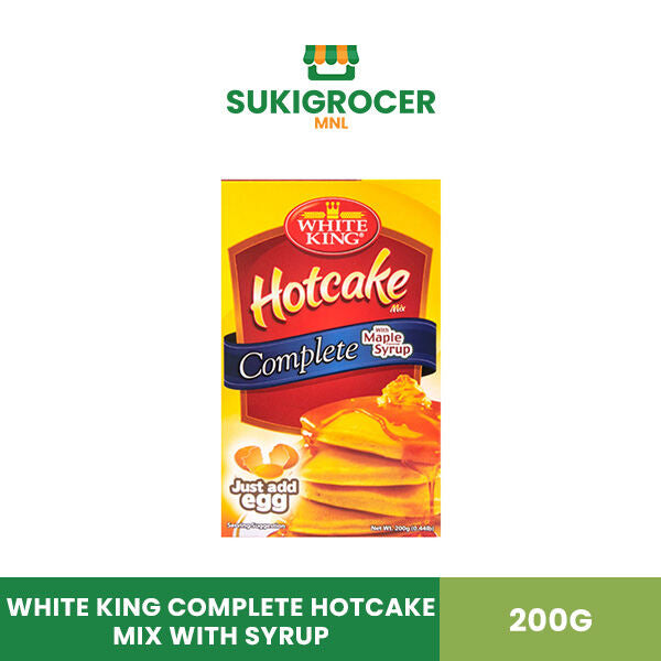 White King Complete Hotcake Mix with Syrup 200G