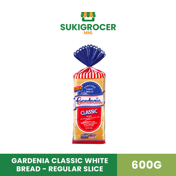 Gardenia Classic White Bread - Regular Slice 600g