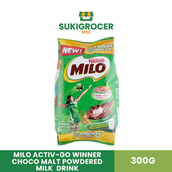 Milo Activ-Go Winner Choco Malt Powdered Milk Drink 300G