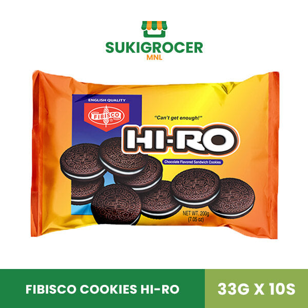Fibisco Cookies Hi-RO 33G x 10's