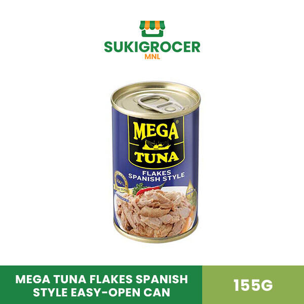 Mega Tuna Flakes Spanish Style Easy-Open Can 155G