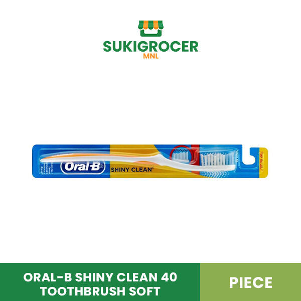 Oral-B Shiny Clean 40 Toothbrush Soft Piece