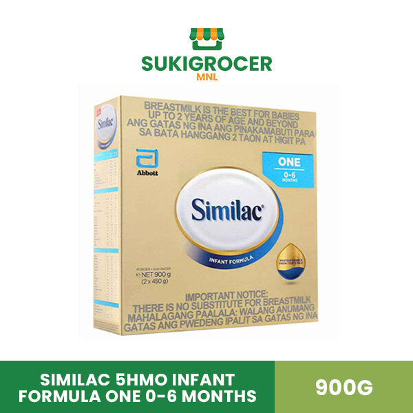 Similac 5HMO Infant Formula One 0-6 Months 900G [Expiration: Jun 19, 2025]