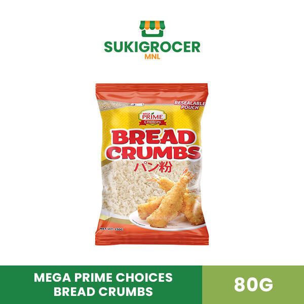 Mega Prime Choices Bread Crumbs 80g