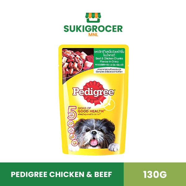 Pedigree Chicken & Beef 130G
