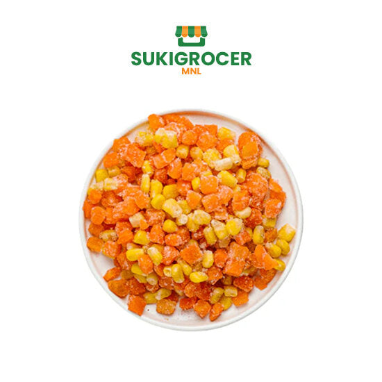 Rare Food Shop Frozen Corn and Carrots 500G