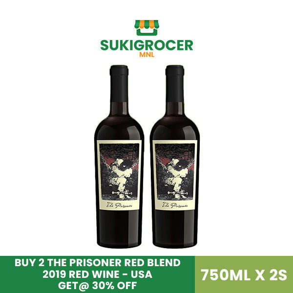 BUY 2 The Prisoner Red Blend 2019 Red Wine - USA GET @ 30% Off Bundle