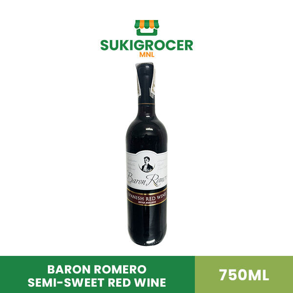 Baron Romero Semi-Sweet Red Wine  750ML