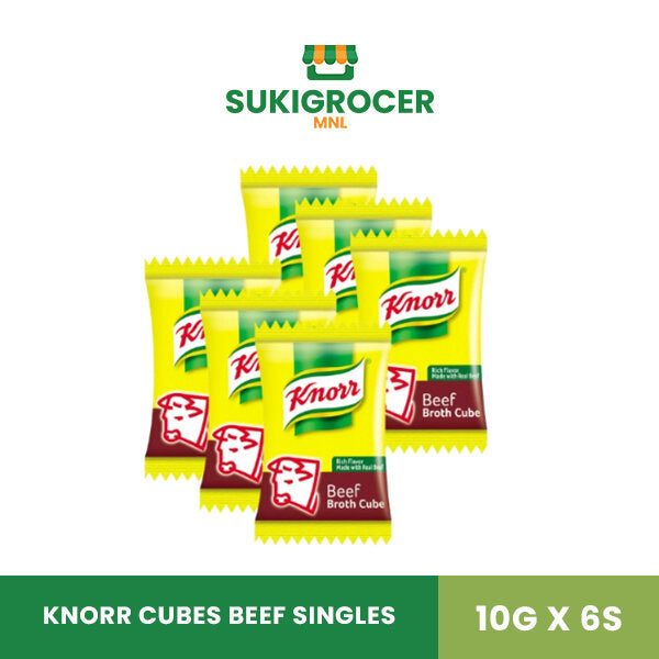 Knorr Cubes Beef Singles 10G x 6's