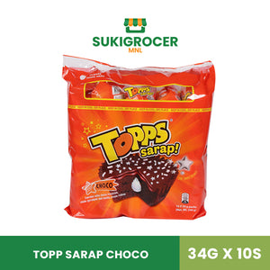 Combo Topps Topp Sarap Choco 34G x 10s