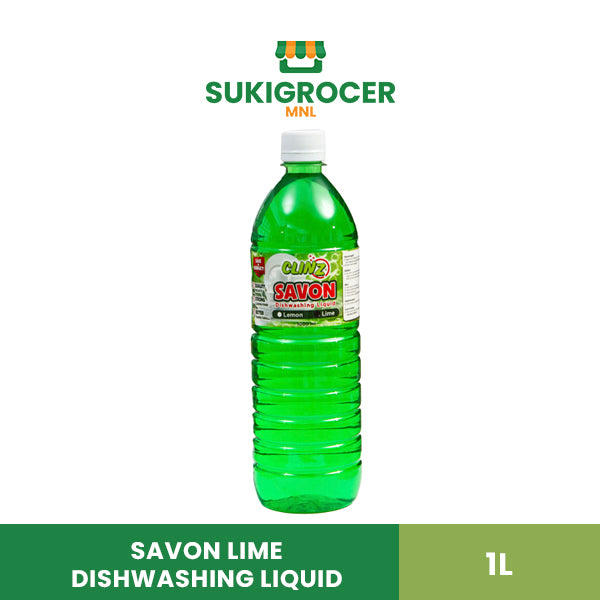 Clinz Savon Lime Dishwashing Liquid 1L