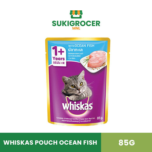 Whiskas Pouch Ocean Fish 85G
