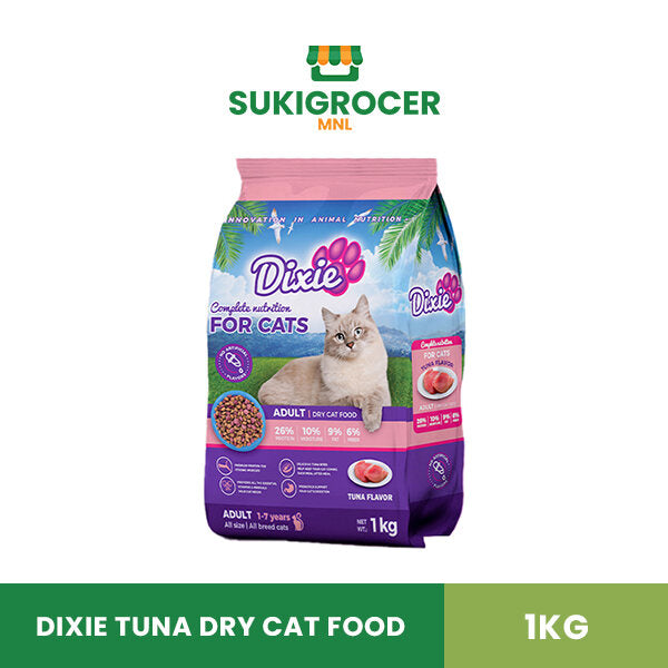 Dixie Tuna Dry Cat Food 1KG