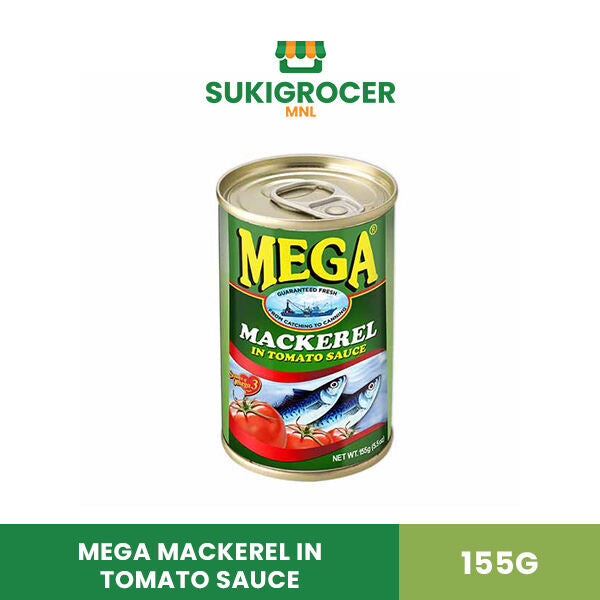 Mega Mackerel in Tomato Sauce 155G