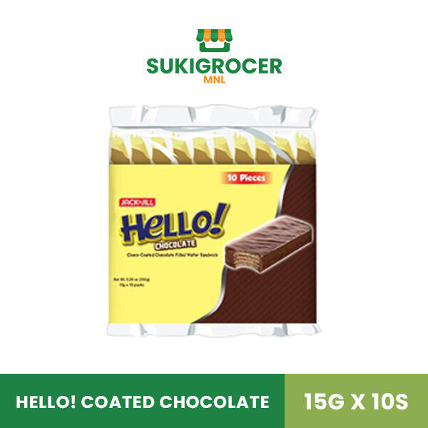 Hello! Coated Chocolate 15G x 10s