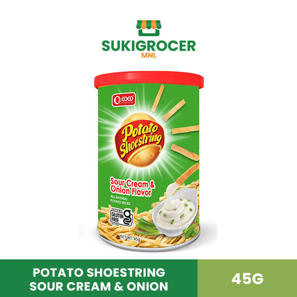 Potato Shoestring Sour Cream & Onion 45g