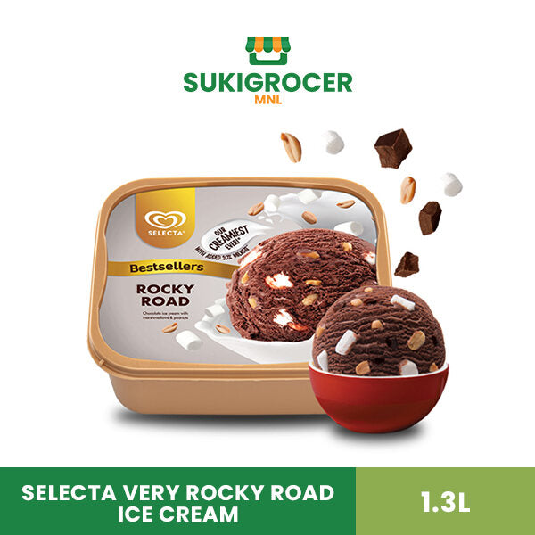 Selecta Very Rocky Road Ice Cream 1.3L