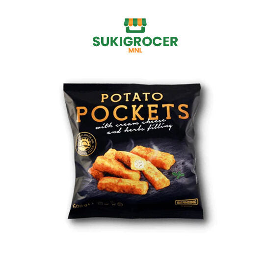 Rare Food Shop Potato Pockets with Cream Cheese & Herbs 600G