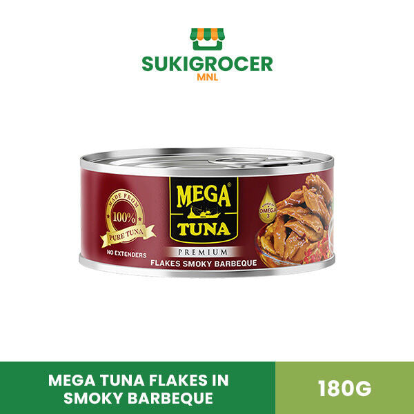 Mega Tuna Flakes in Smoky Barbeque 180G