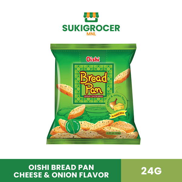 Oishi Bread Pan Cheese & Onion Flavor 24G