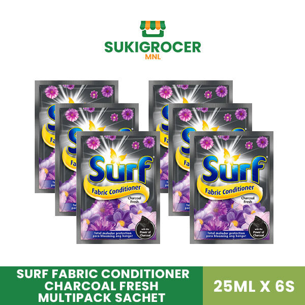 Surf Fabric Conditioner Charcoal Fresh Multipack Sachet