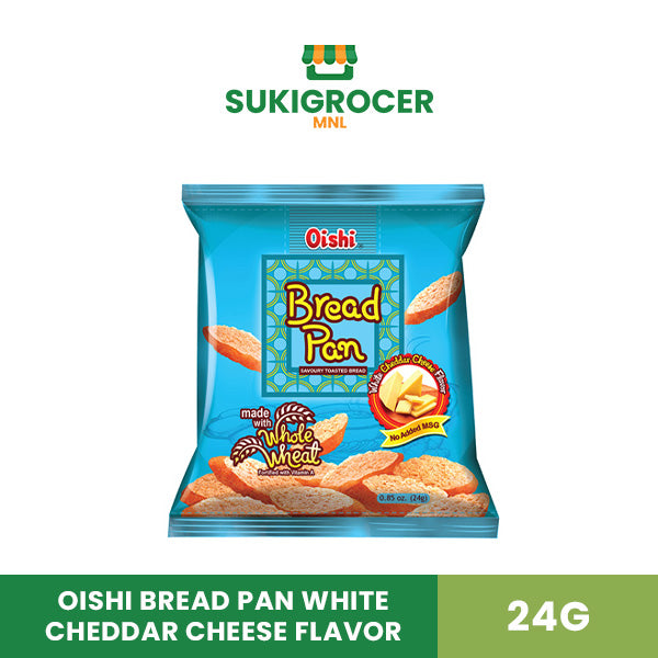 Oishi Bread Pan White Cheddar Cheese Flavor 24g