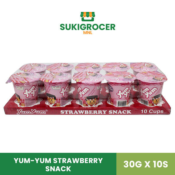 Yum-Yum Straw Snack 30G x 10s