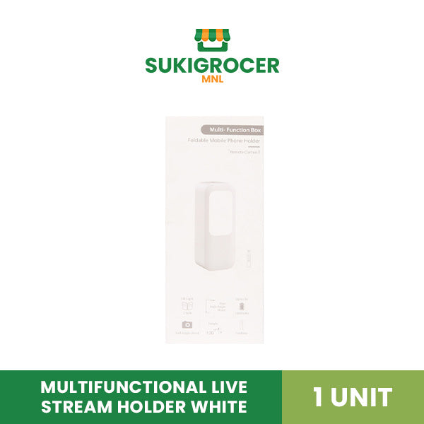 Multifunctional Live-Stream Holder White