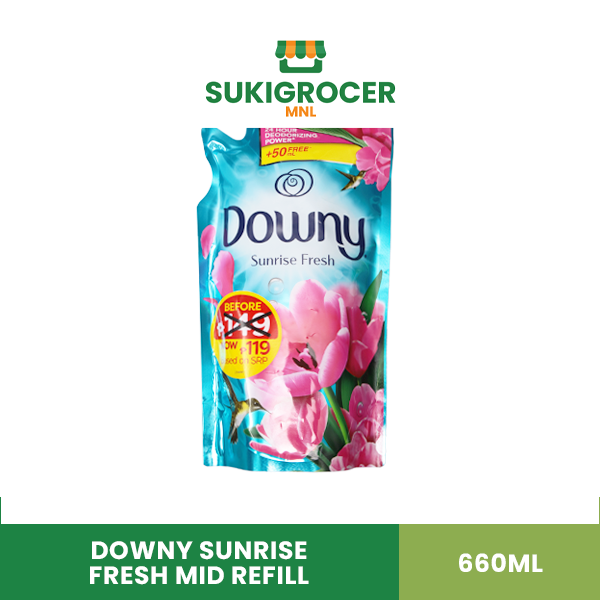 Downy Sunrise Fresh Mid Refill 660ML