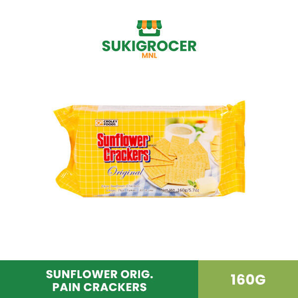 Sunflower Orig. Pain Crackers 160G