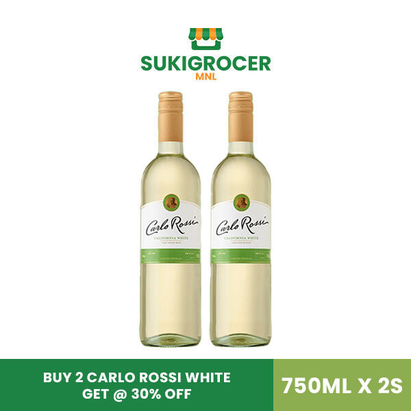 BUY 2 Carlo Rossi White GET @ 30% Off Bundle