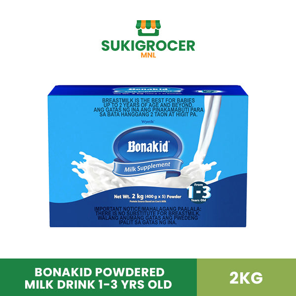Bonakid Powdered Milk Drink 1-3 Yrs Old 2KG