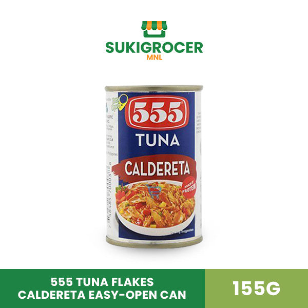 555 Tuna Flakes Caldereta Easy-open Can 155G