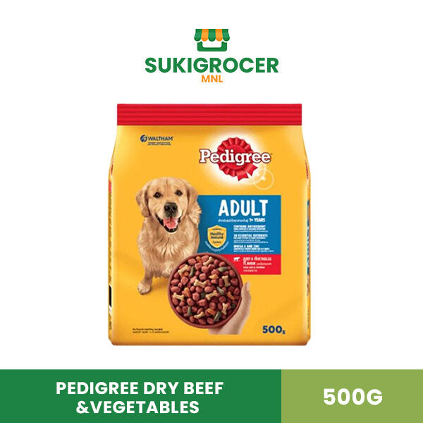 Pedigree Dry Beef & Vegetable 500G