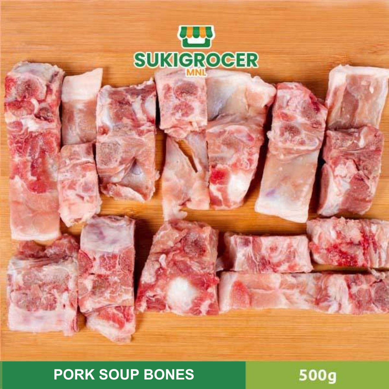 SukiGrocer Pork Soup Bones 500g