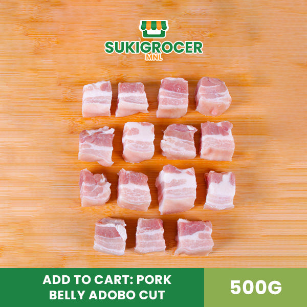 Pork Belly Adobo Cut 500G