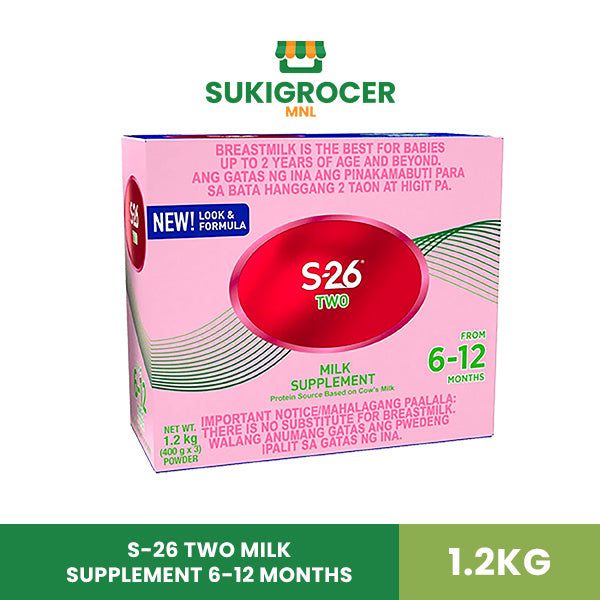 S-26 Two Milk Supplement 6-12 months