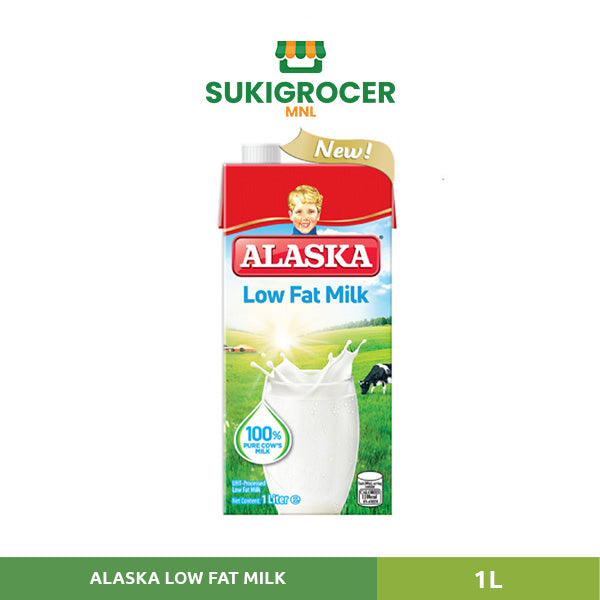 Alaska Low Fat Milk 1L