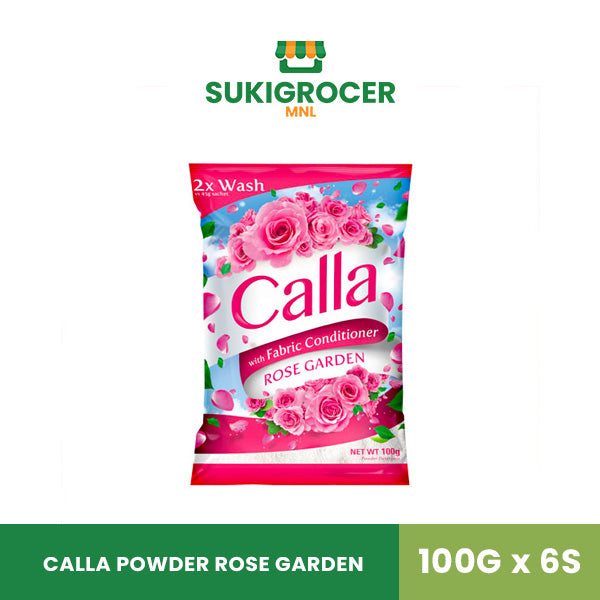 Calla Powder Rose Garden 100G x 6s