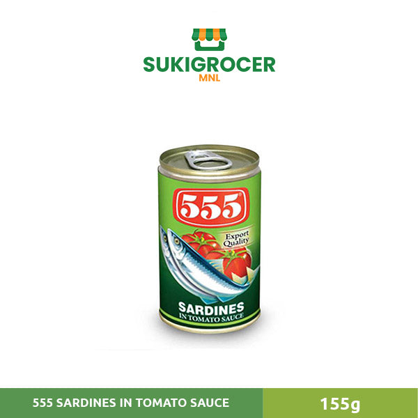 555 Sardines In Tomato Sauce Easy-Open Can