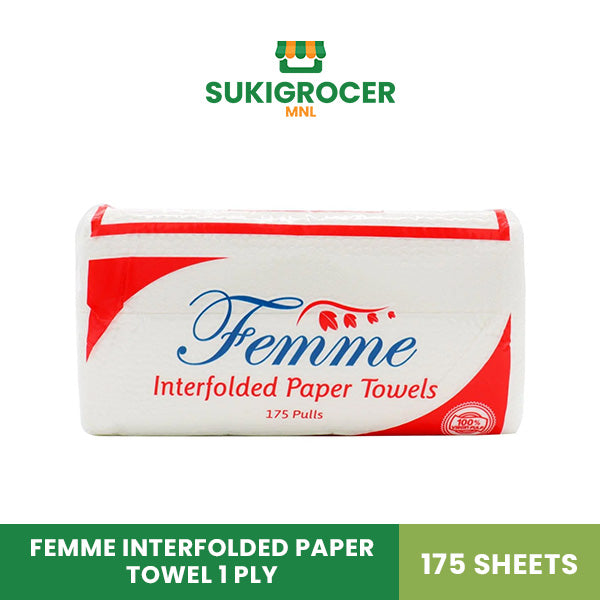 Femme Interfolded Paper Towel 1 Ply