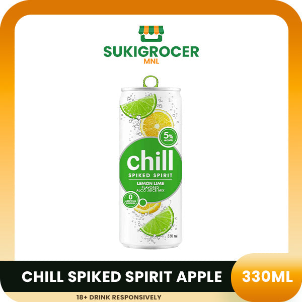 Chill Spiked Spirit Lemon Lime 330ML