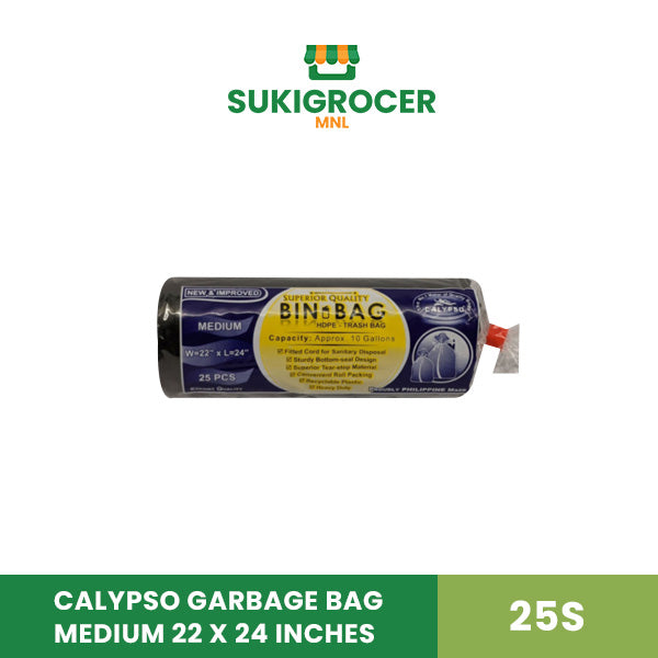 Calypso Garbage Bag Medium 22 x 24 Inches