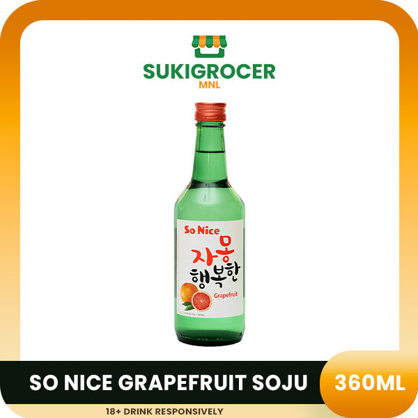 So Nice Grapefruit Soju 360ml
