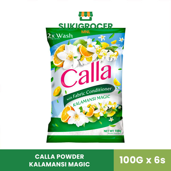 Calla Powder Kalamansi Magic 100G x 6s