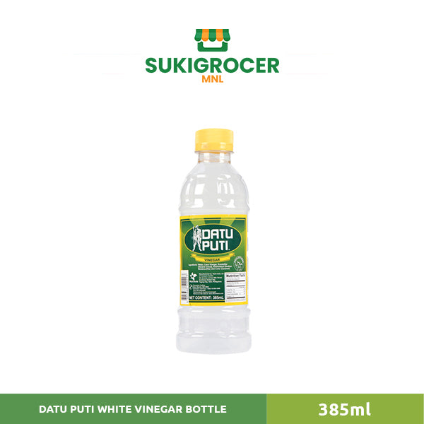 Datu Puti White Vinegar Bottle 385ml